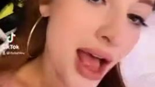 TikTok Dildo Ball Gagged BDSM GIF