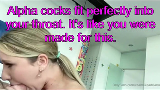 Sissy Paige Owens Deepthroat Caption GIF