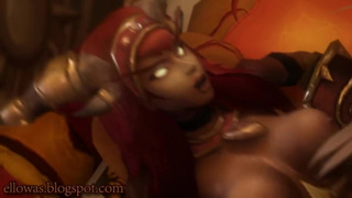 [ellowas] Alexstrasza Body Cumload