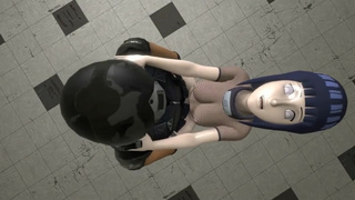 SFM - Hinata чпокают - 3D хентай