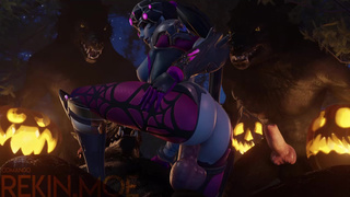 Widow Halloween 2 - Rekin3D