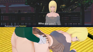 Naruto Harem (sakura, Ino, Tsunade, Shizune, Samui) 3d Animated