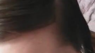 POV Gag Reflex Deepthroat Blowjob Big Dick GIF