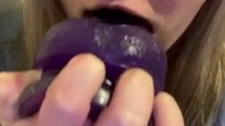 Throat Fuck Spit Huge Dildo Dildo Deepthroat GIF