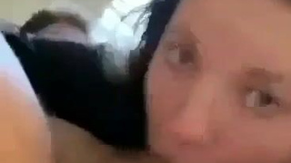 Rough Deepthroat Blowjob GIF