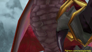 Alexstrasza?s Treat - Animation (giantess Vore)