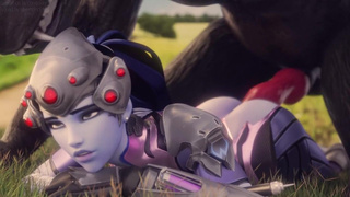 Widowmaker fucked by werewolf