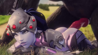 Widowmaker fucked by werewolf