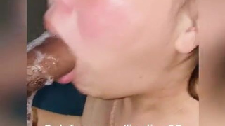 Teen Sloppy Oral Messy MILF Deepthroat Cute Barely Legal Babe Asian GIF